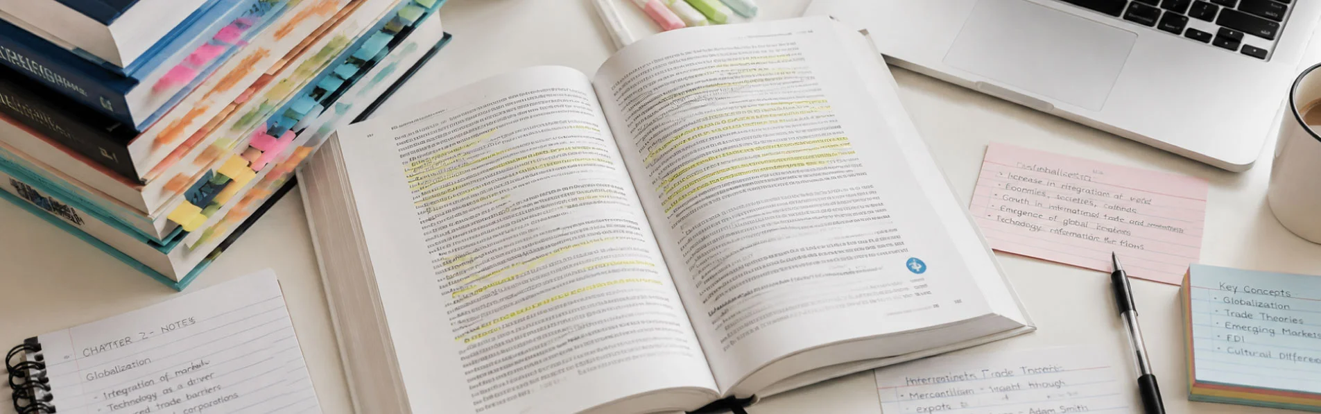 Publishing desk visual